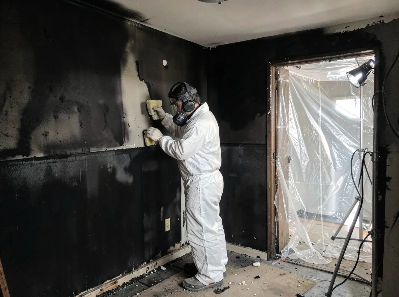 Fire Damage Restoration company in Saxon, WI